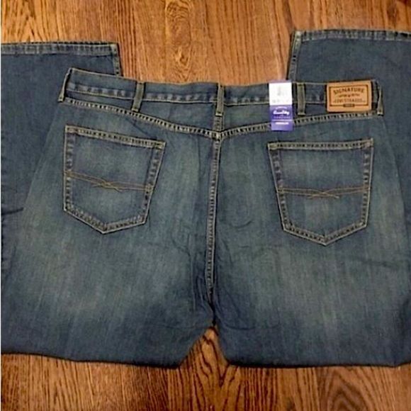 LEVIS GOLD Mens Modern Fit Straight Leg Flex Denim Jeans Sz 46x30 NWT - Picture 4 of 7